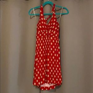 Soma NWOT polka dot halter dress 🌶